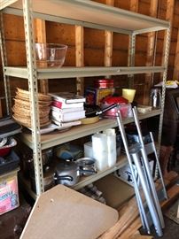 misc. kitchen; metal shelving for sale