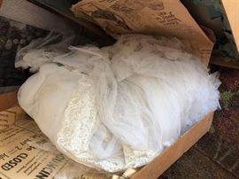 vintage wedding dress