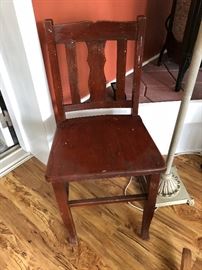 Vintage wooden chair