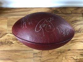 Autographed Chicago Bears football