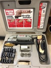 Porter Cable Profile Sander, excellent condition