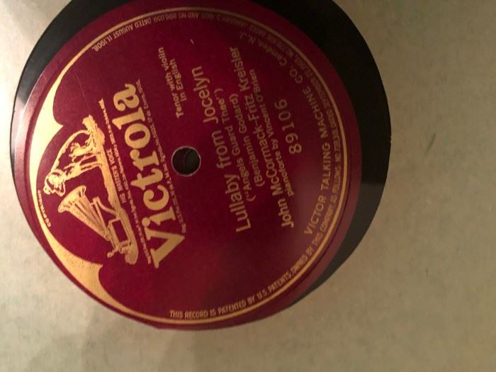 Victor/ Victrola 1 sided records