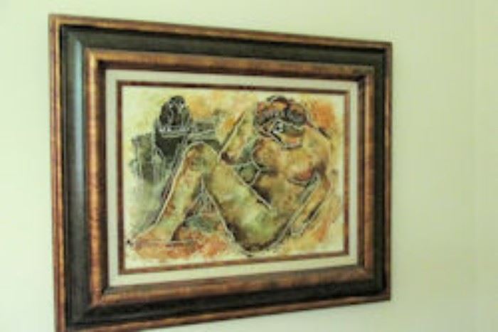 framed nude