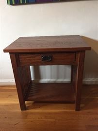 small arts and crafts wood table, Sunday price  $25