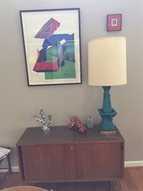Michael Challenger pic, Sunday price $70 and F. Knoll Credenza, Sunday price $175