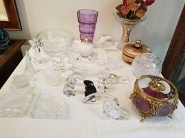 Baccarat crystal, Waterford, Venetian glass