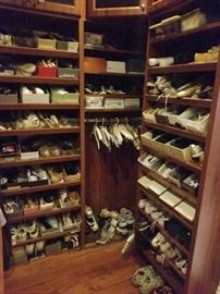 Massive selection of shoes