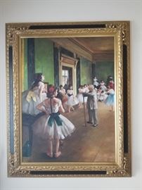 Large Ballerina Painting