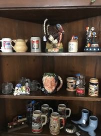 Look closely lots of amazing collectibles in this case