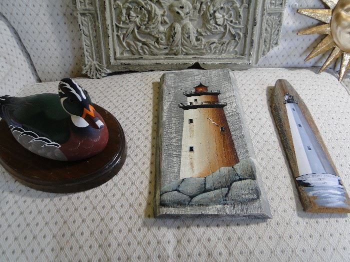 Hand Painted Lighthouses