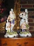 Volkstedt figural candles