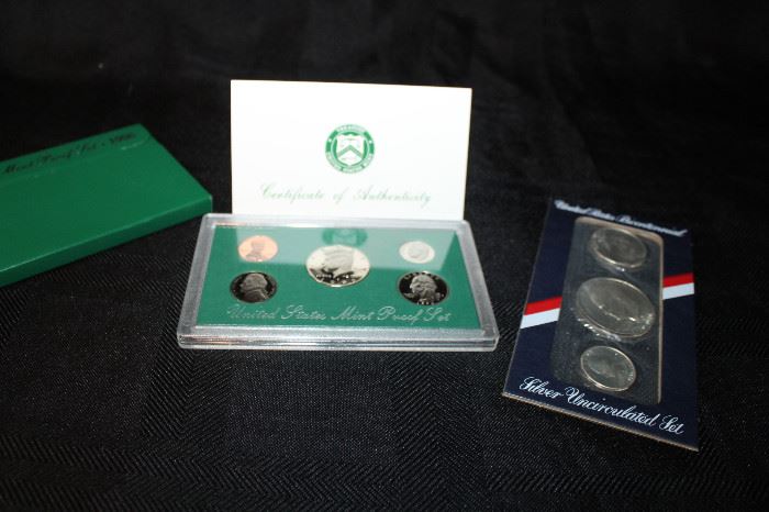 1996 Mint Proof Set and more