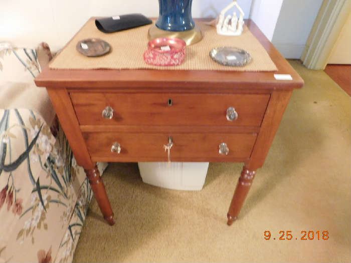 Antique cherry table.