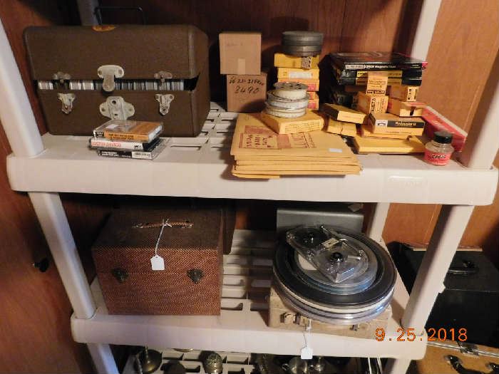 Lots of old movie items.