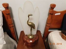 Art Deco lamp.