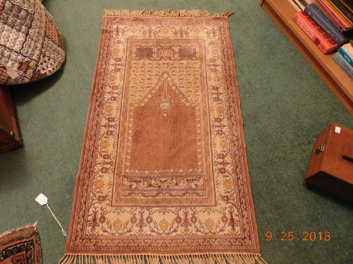 Antique Persian rug.