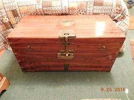 Cedar oriental chest