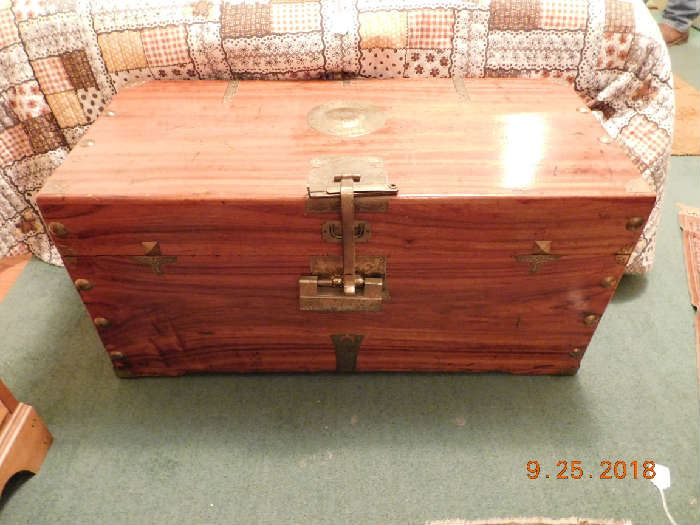 Cedar oriental chest