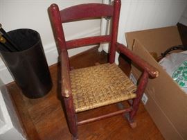 Antique Child's Rocking Chair