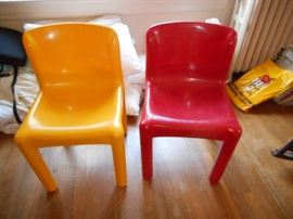 Kartell Plastic Bartoli Chairs