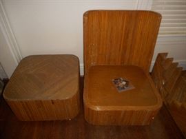 End Table and Chair