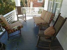 Porch Rockers and Metal Outdoor Furniture
