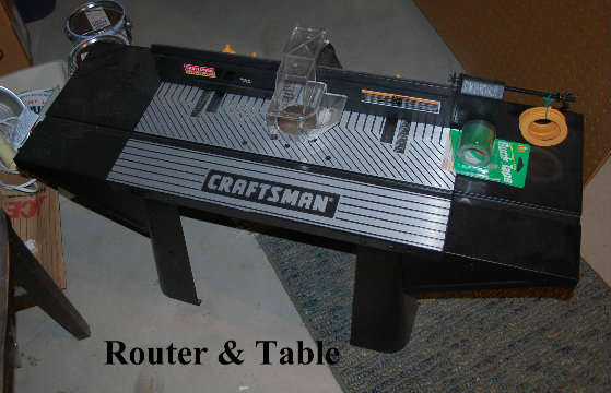 Craftsman Router with Table & Bits