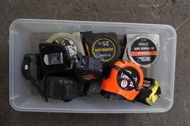 1 Lot of Measuring Tapes