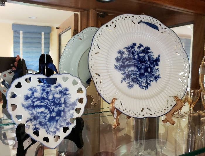 Blue & White Decorative Plates
