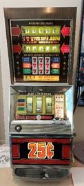 Vintage Bally Slot Machine in Working Condition