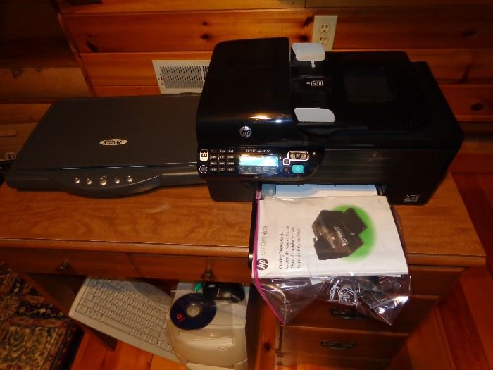 Flat Bed Scanner, Hp Printer, Scanner, Printer,Fax