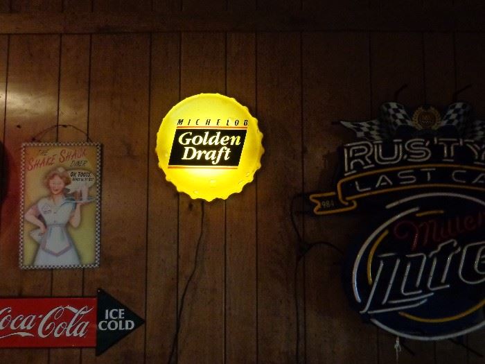 Michelob Golden Draft Beer Neon Sign
