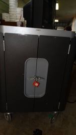 Ipad charge station on wheels