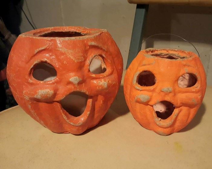 Vintage Halloween Jack-O-Lanterns