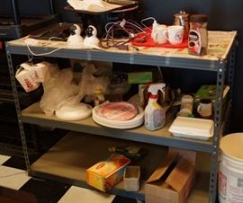1 Metal Adjustable Shelving Contents Not Included