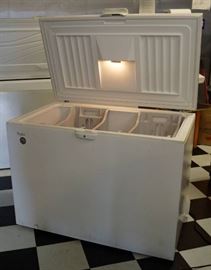 4 Foot Whirlpool Deep Frezer with Interior Light