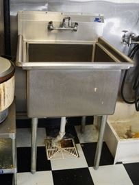 Stainless Steel Restaurant Kitchen Sink