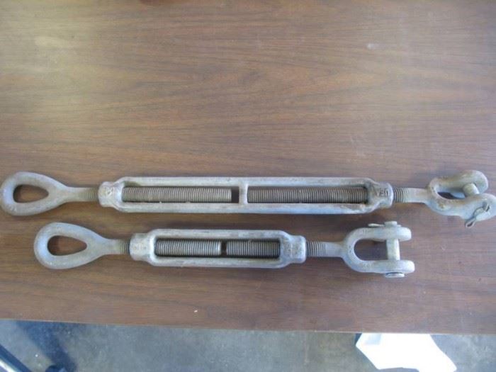 Lot of 2 Turn Buckles