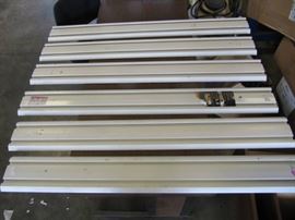 Lot of 6 Gladiator Garage Works Gear Track Channel