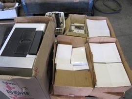 Pallet of Office Supplies PAPER AND CLIPS , MEMO ...