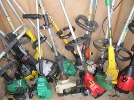 PALLET OF USED WEED EATERS SOME RUN, SOME DONT, ...