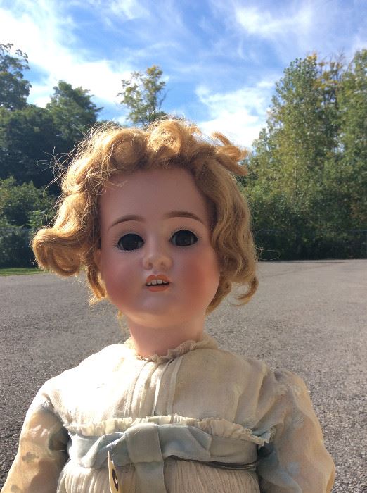 LARGE BISQUE DOLL