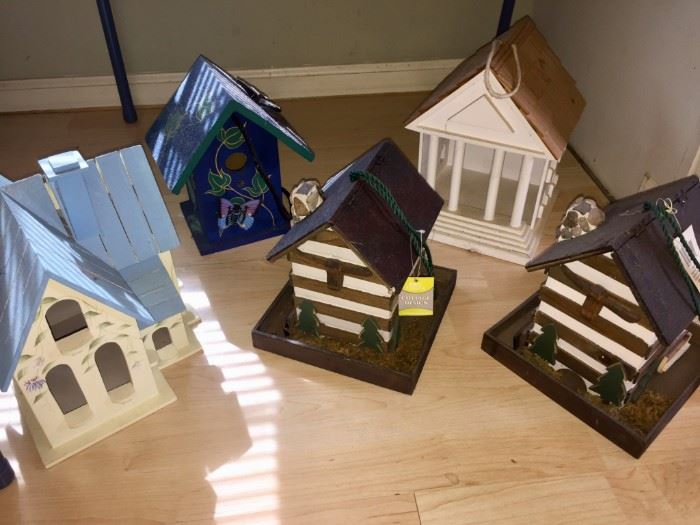 Decorative birdhouses