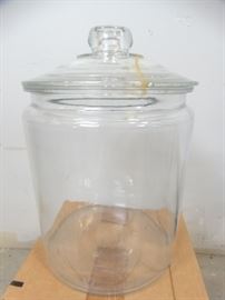 Large Glass Cookie Jar with Lid
