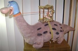 BATTERY OPERATED "DINO THE DINOSAUR" TOY