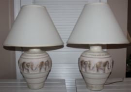 Lamps with Elephants