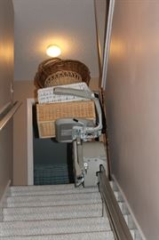 More baskets heading upstairs