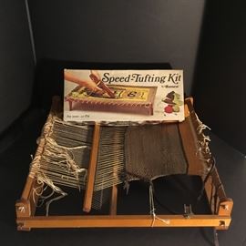 Wooden Loom Speed Tufting Kit https://ctbids.com/#!/description/share/49420
