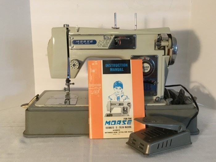 Morse Zig Zag Sewing Machine https://ctbids.com/#!/description/share/49448