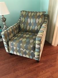 Multi-colored Occasional Chair $160